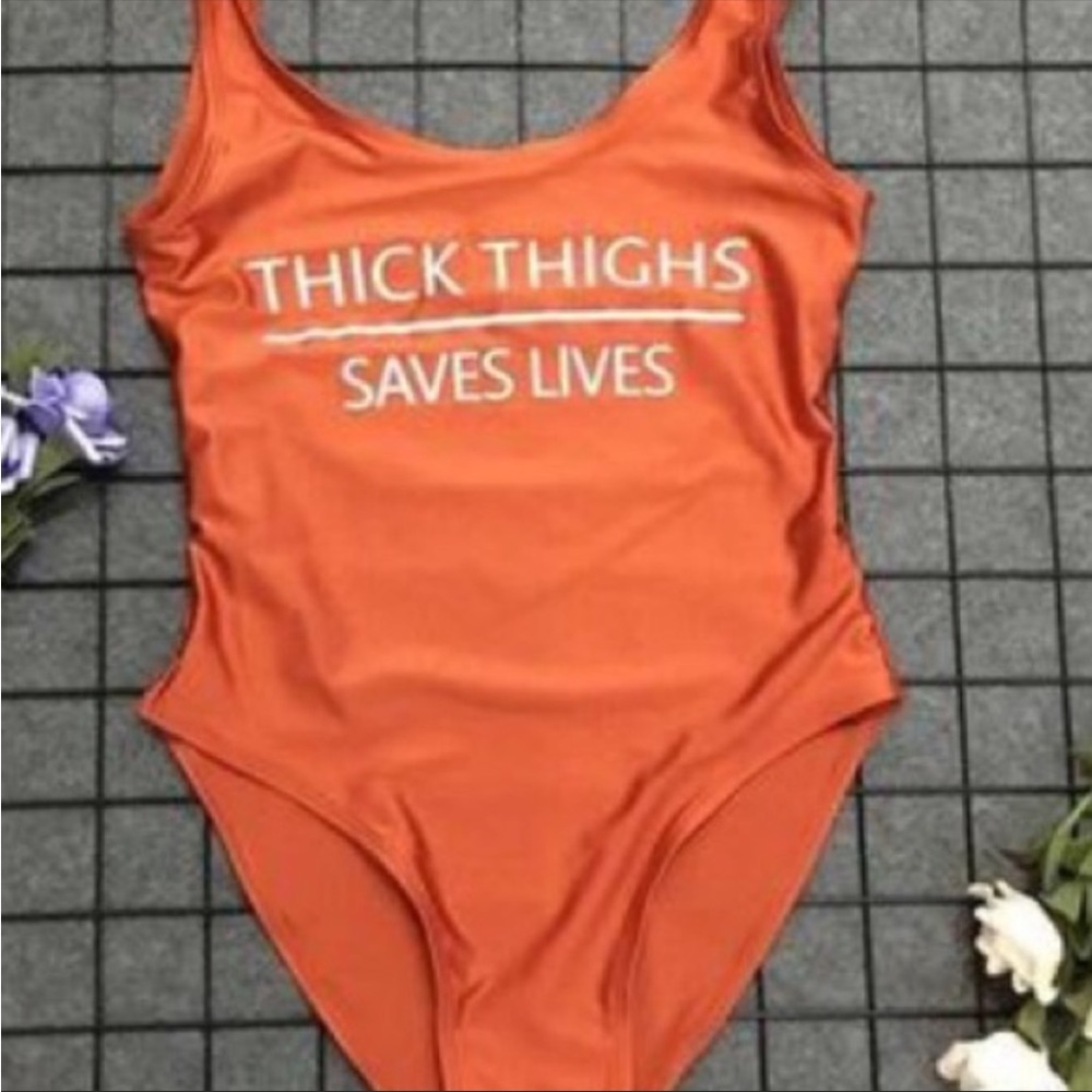 Thick Thighs Saves Lives Swimsuit
